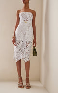 Elegant Ruffle Hollow Out Maxi Dress