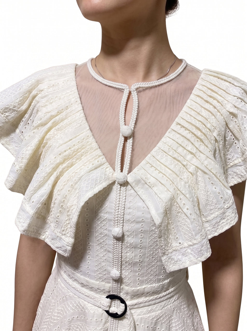 <img src="https://www.berynea.com/" 
       alt="Elegant White Ruffle Midi Dress with Belt – Button Front A-Line" 
       loading="lazy" />