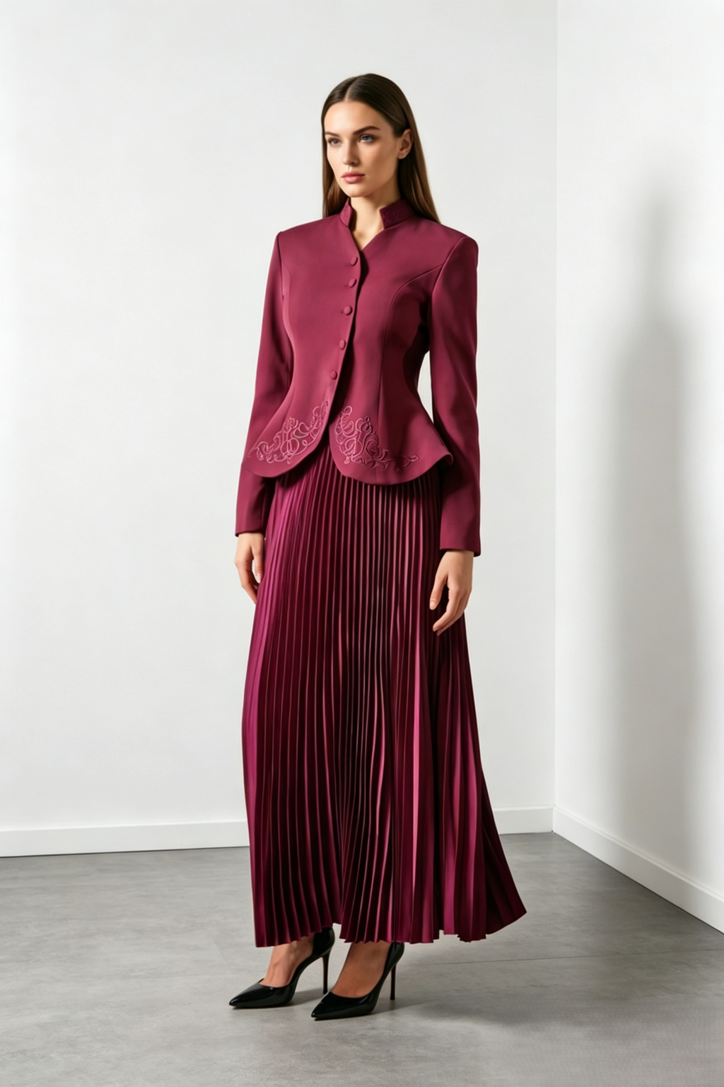 <img src="https://www.beryn-boutique.com/" 
       alt="Burgundy Embroidered Tailored Blazer &Skirt" 
       loading="lazy" />