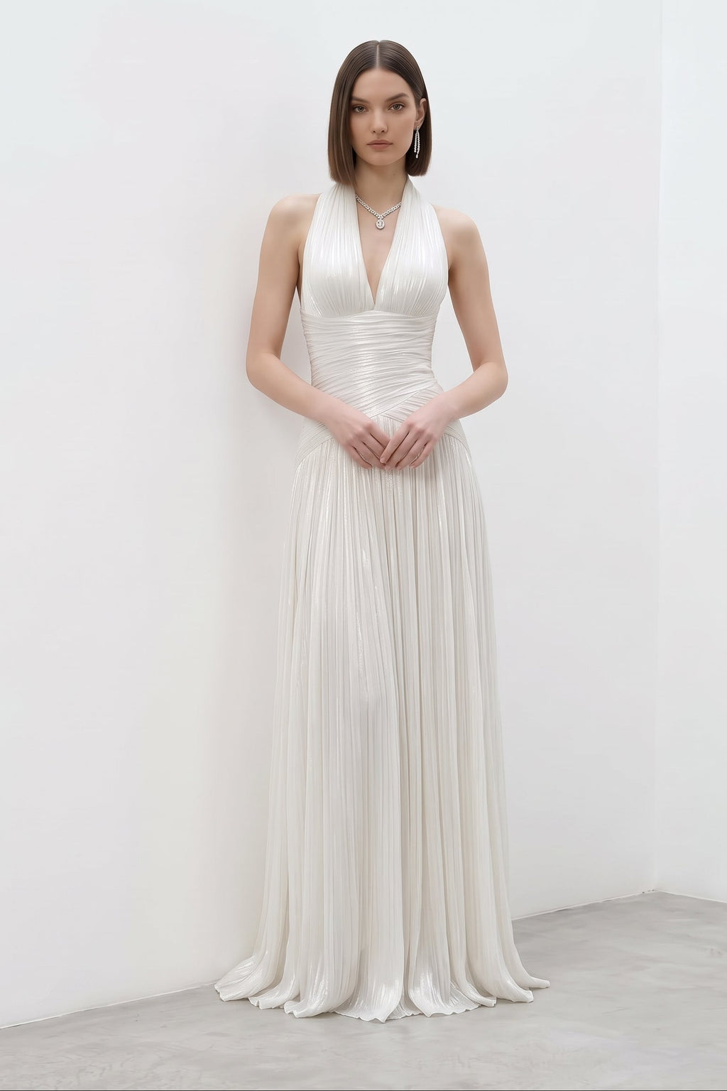 
< img src="https://www.berynea.com/" 
       alt="V Neck Pleated Chiffon Maxi Gown White" 
       loading="lazy" />