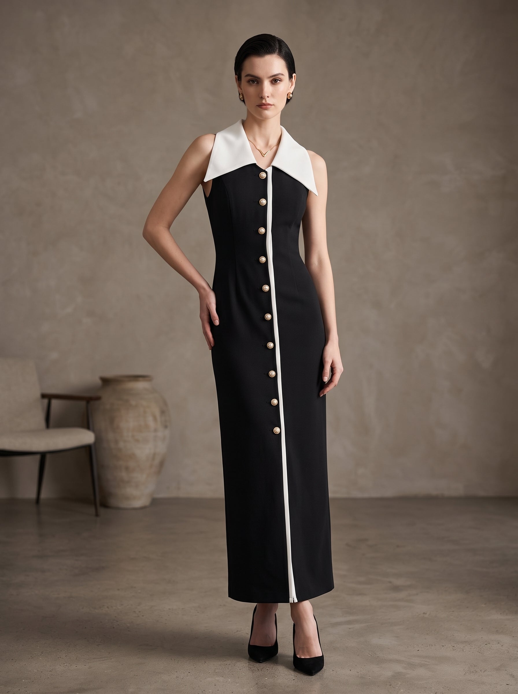  <img src="https://www.berynea.com/" 
       alt="Black White Collar Sleeveless Maxi Dress" 
       loading="lazy" />