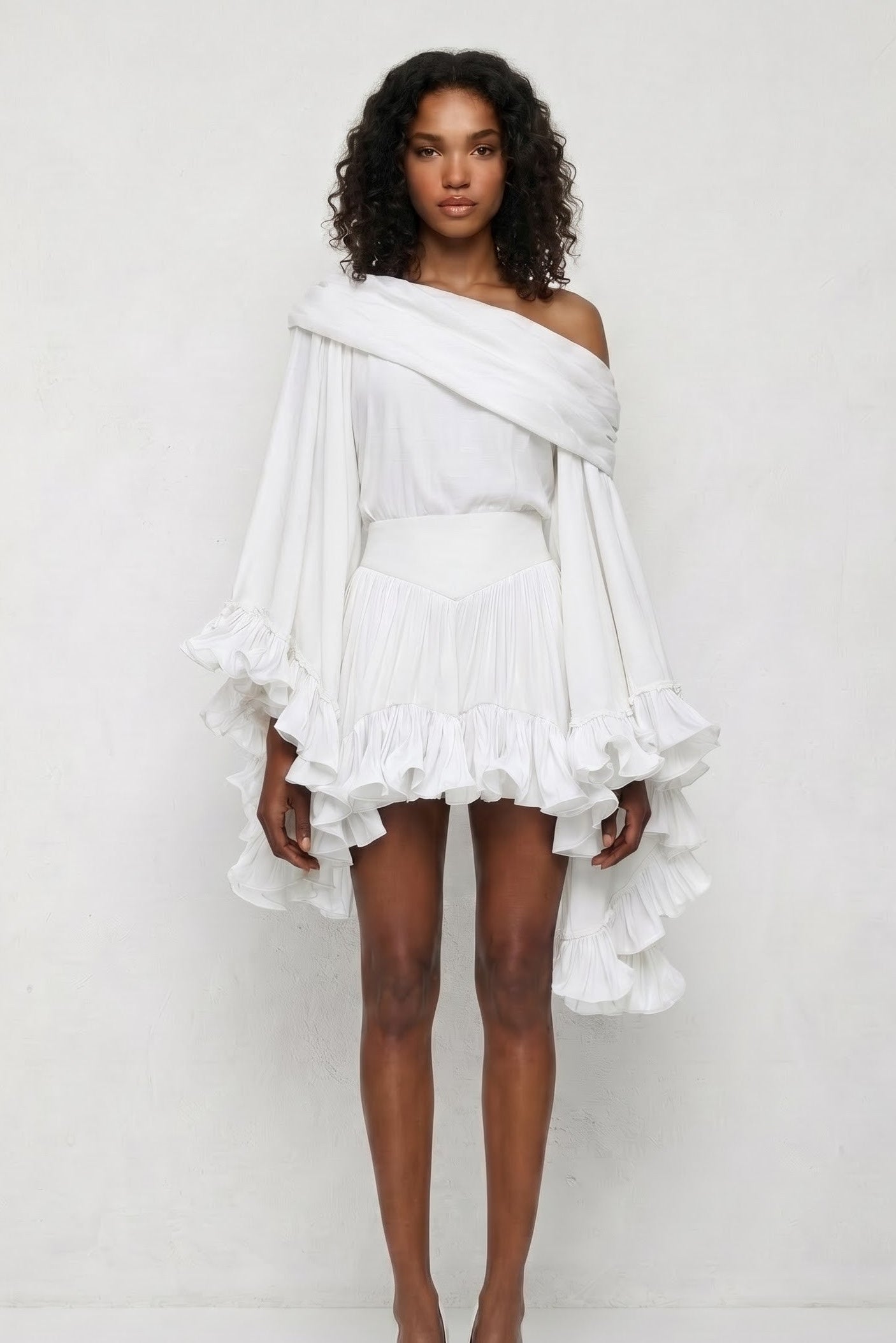 <img src="https://www.beryn-boutique.com/" 
       alt="White Off-Shoulder Long Sleeve Ruffle Top&Mini Dress 、" 
       loading="lazy" />