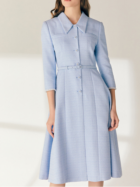 <img src="https://www.beryn-boutique.com/" 
       alt="Elegant Light Blue Tweed Midi Shirt Dress, Collared Button Down Belted A Line Dress with Fringe Hem for Women" 
       loading="lazy" />