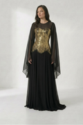 < img src="https://www.berynea.com/" 
       alt="Black Gold Sequin Chiffon Cape Sleeve Maxi Gown | Formal Evening Dress | Berynea" 
       loading="lazy" />