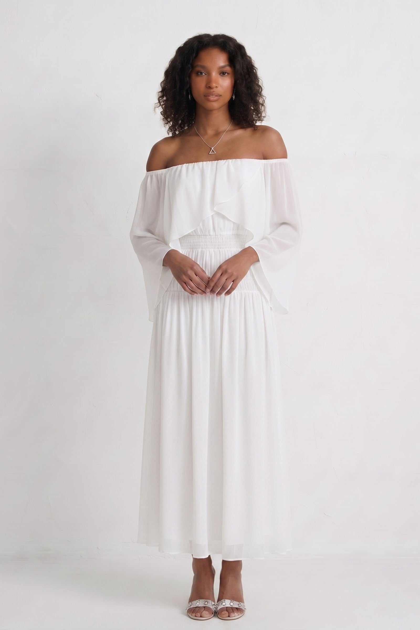 <img src="https://www.beryn-boutique.com/" 
       alt="White Off-Shoulder Long Sleeve Chiffon Maxi Dress | Elegant Bridal Wedding Gown" 
       loading="lazy" />
