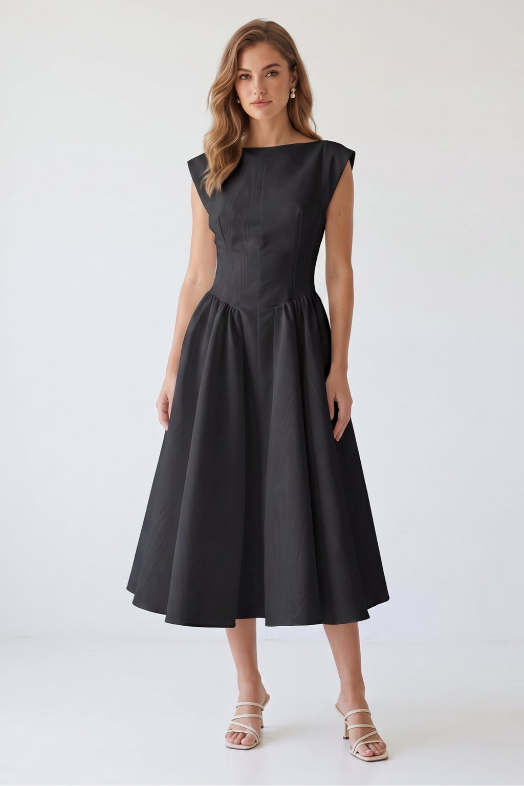
<img src="https://www.berynea.com/" 
       alt="Black Boat Neck Cap Sleeve A-Line Midi Dress="lazy" />