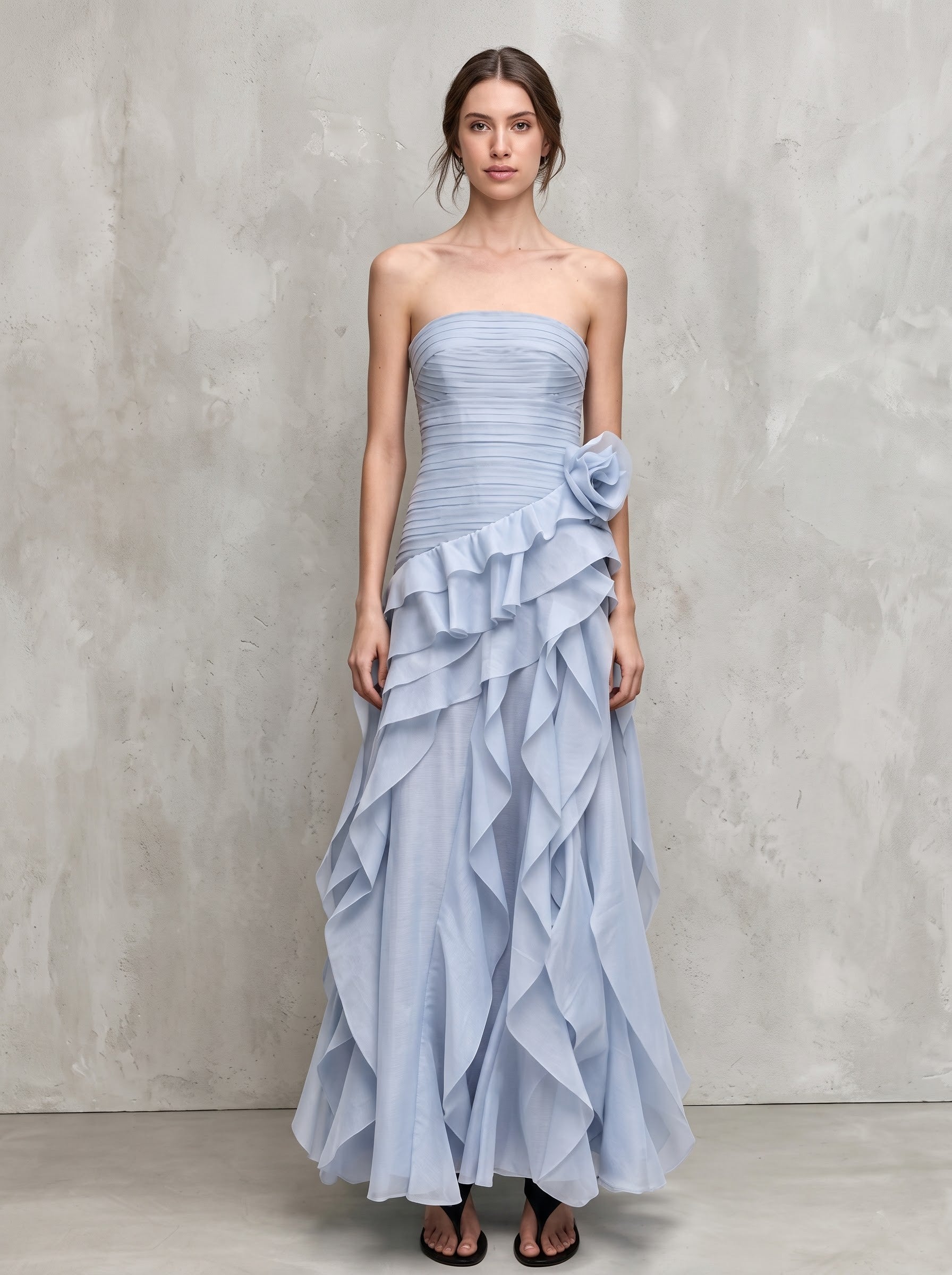 Elegant Formal Evening Gown   Maxi Dress