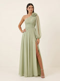 Formelles Damen-Gastkleid mit Spaghettiträgern